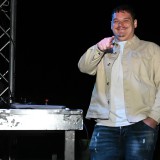 Bei den Jungwinzern Marco Holzwarth wird zur Musik von DJ NW so richtig abgetanzt. Kelter. Wein. Berg. Wandern und Geniessen rund um die Kelter in Kleinaspach. SK
